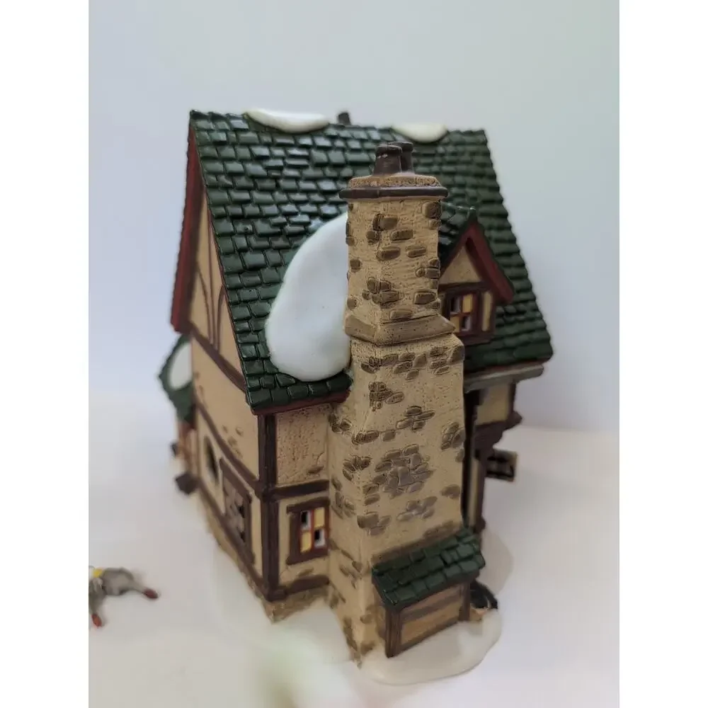 Dept 56‎ Dickens Village Series Leacock Poulterer Xmas Carol Revisited READ